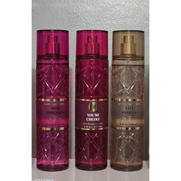 Bath and Body Works 10 Full Size Fine Fragrance Mist Bundle - Picture 3 of 4